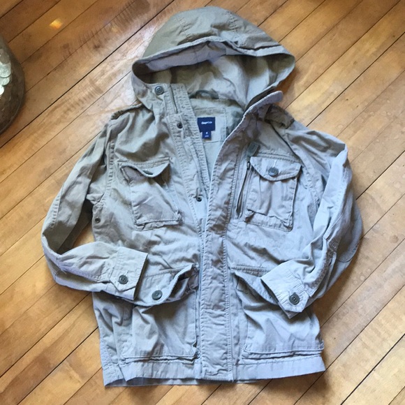 GAP Other - Gap boys size 8 medium fall hooded jacket NEW